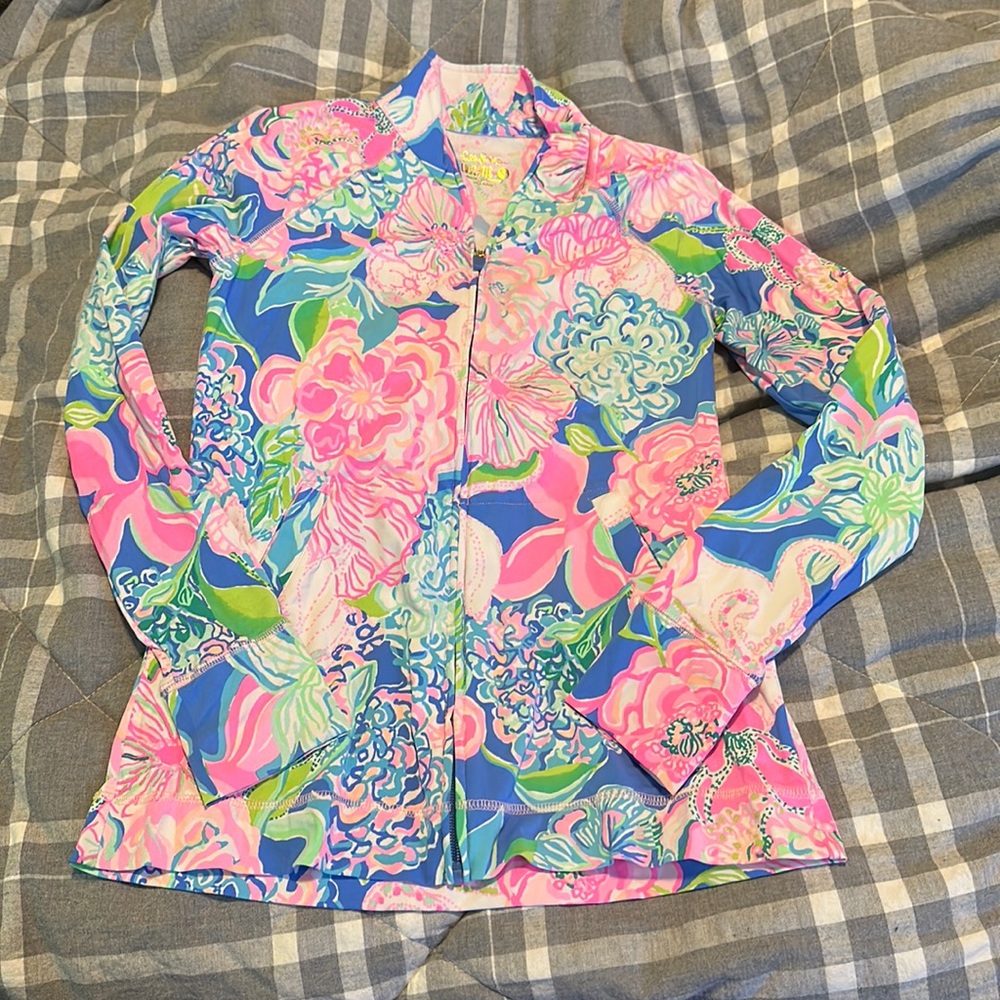 Lilly Pulitzer Luxletic zip up